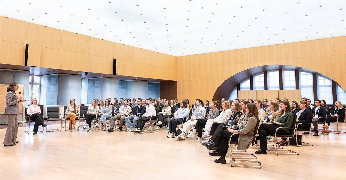 Picture - Audience listens to speaker