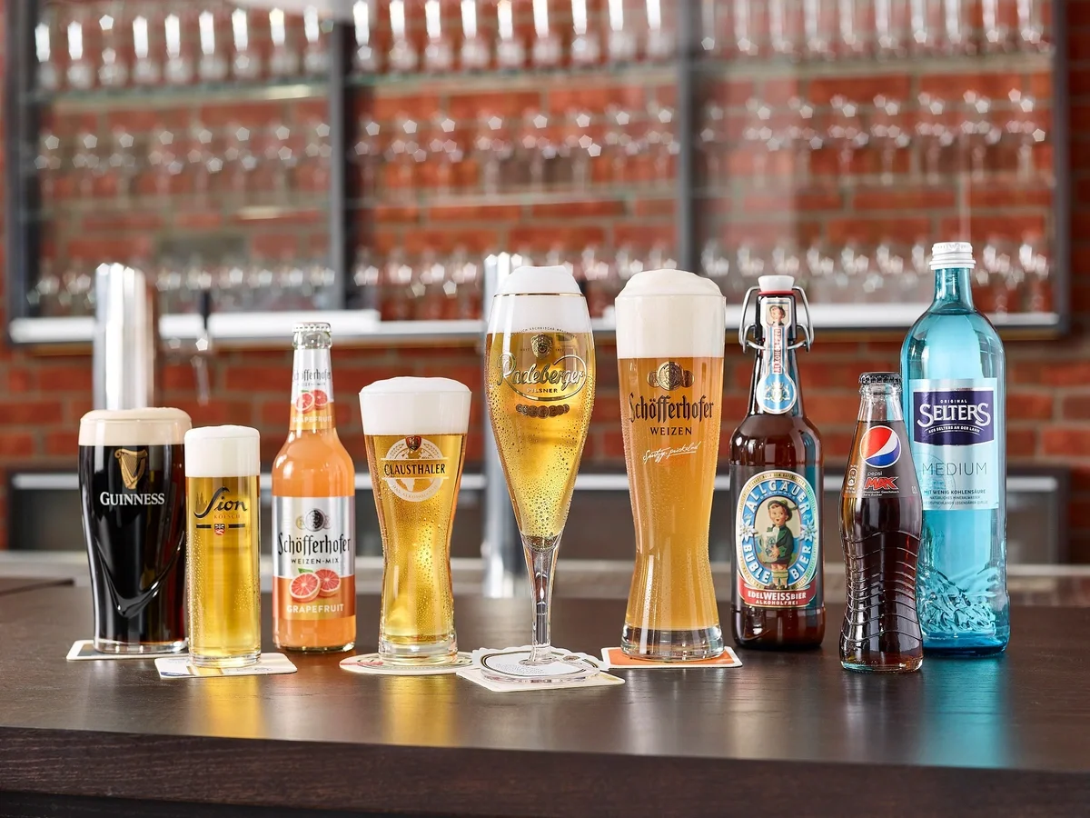 Picture - Beer and non alcoholic beverages