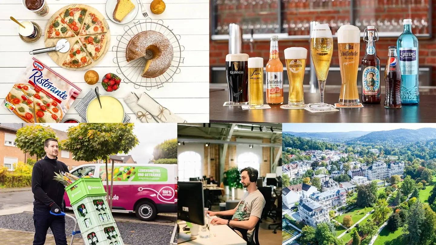 Picture - Different business divisions of the Oetker Group